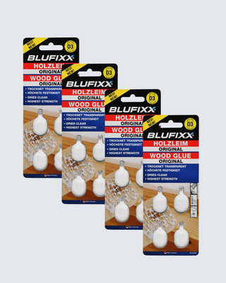 Blufixx Holzleim - transparenter Klebstoff für Holz - Blufixx