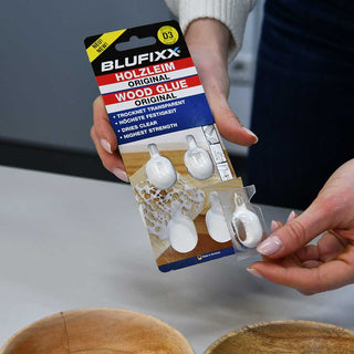 Blufixx Holzleim - transparenter Klebstoff für Holz - Blufixx